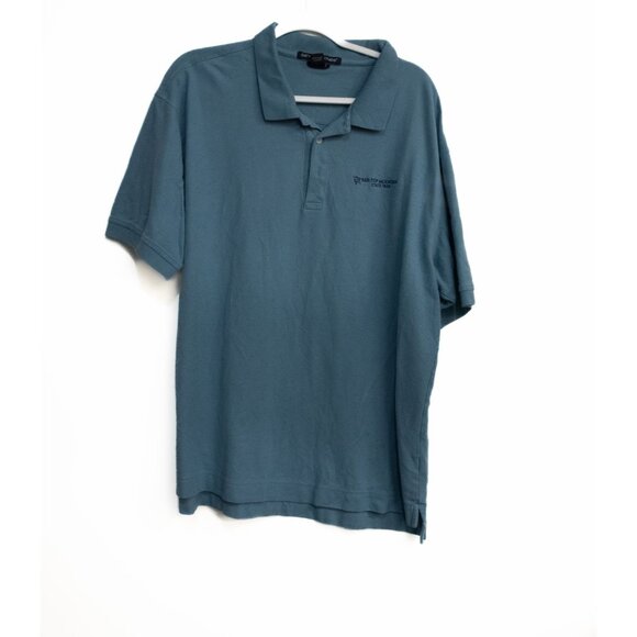 Devon & Jones Polo Shirt Red Top Mountain State Park Logo - Picture 1 of 8